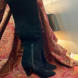 Kurt Geiger suede above knee boots